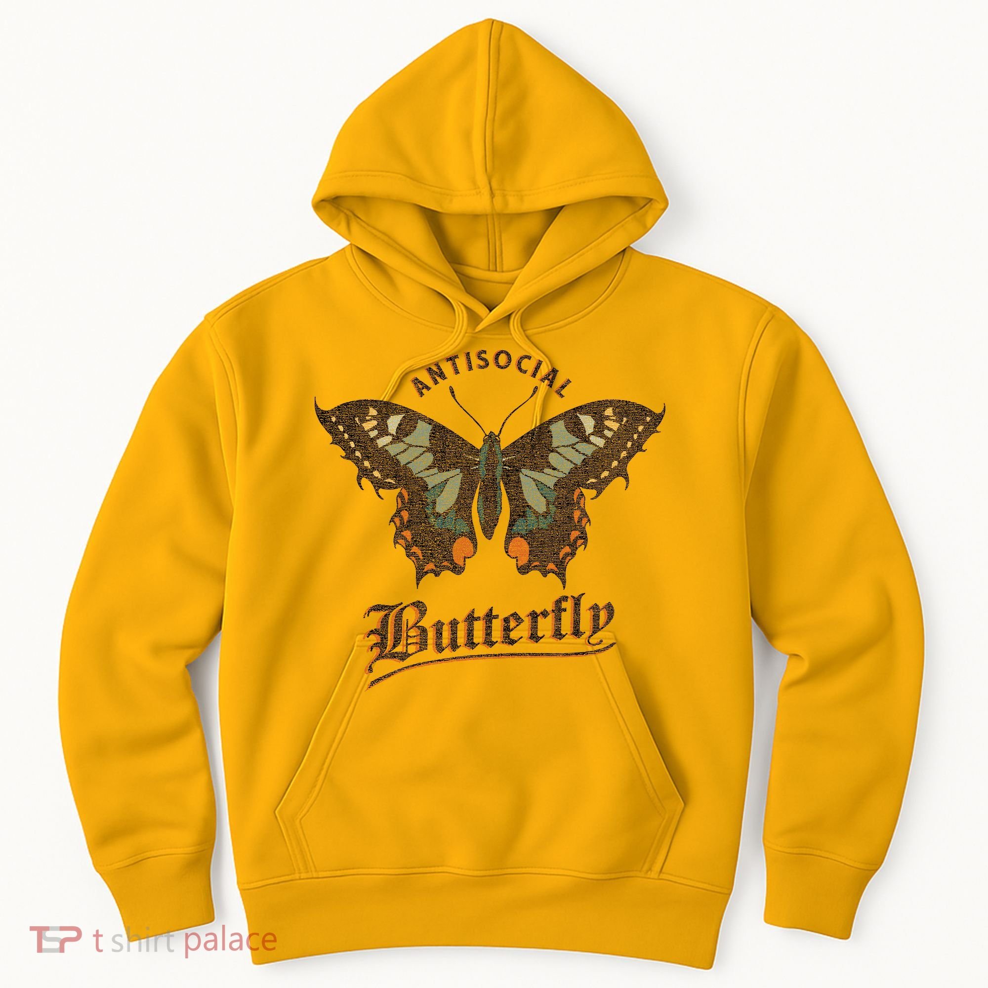 Antisocial Butterfly Grunge Fairycore Aesthetic Introvert Hoodie