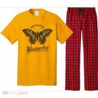 Antisocial Butterfly Grunge Fairycore Aesthetic Introvert Pajama Set thumb 0