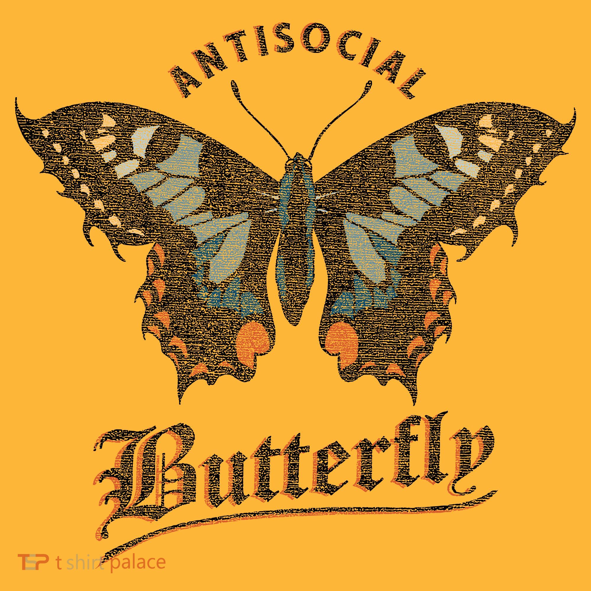 Antisocial Butterfly Grunge Fairycore Aesthetic Introvert Mousepad
