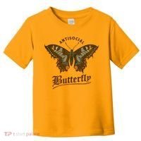 Antisocial Butterfly Grunge Fairycore Aesthetic Introvert Toddler T-Shirt thumb 0
