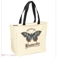 Antisocial Butterfly Grunge Fairycore Aesthetic Introvert Tote Bag thumb 2