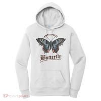 Antisocial Butterfly Grunge Fairycore Aesthetic Introvert Women's Hoodie thumb 0