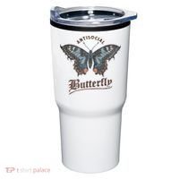 Antisocial Butterfly Grunge Fairycore Aesthetic Introvert Tumbler thumb 0