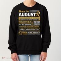August Birthday Gifts Born In August Leo Women's Sweatshirt thumb 0