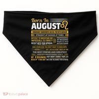August Birthday Gifts Born In August Leo USA-Made Doggie Bandana thumb 0