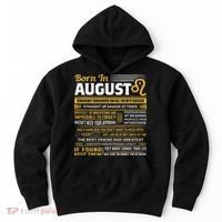 August Birthday Gifts Born In August Leo Hoodie thumb 0