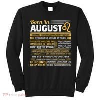 August Birthday Gifts Born In August Leo Sweatshirt thumb 0