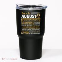 August Birthday Gifts Born In August Leo Tumbler thumb 0