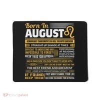 August Birthday Gifts Born In August Leo Mousepad thumb 0