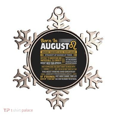 August Birthday Gifts Born In August Leo Ornament