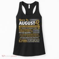 August Birthday Gifts Born In August Leo Women's Tank Top thumb 0