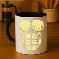 Abominable Bigfoot Gorilla Chest Halloween Gorilla Costume Day Coffee Mug thumb 4