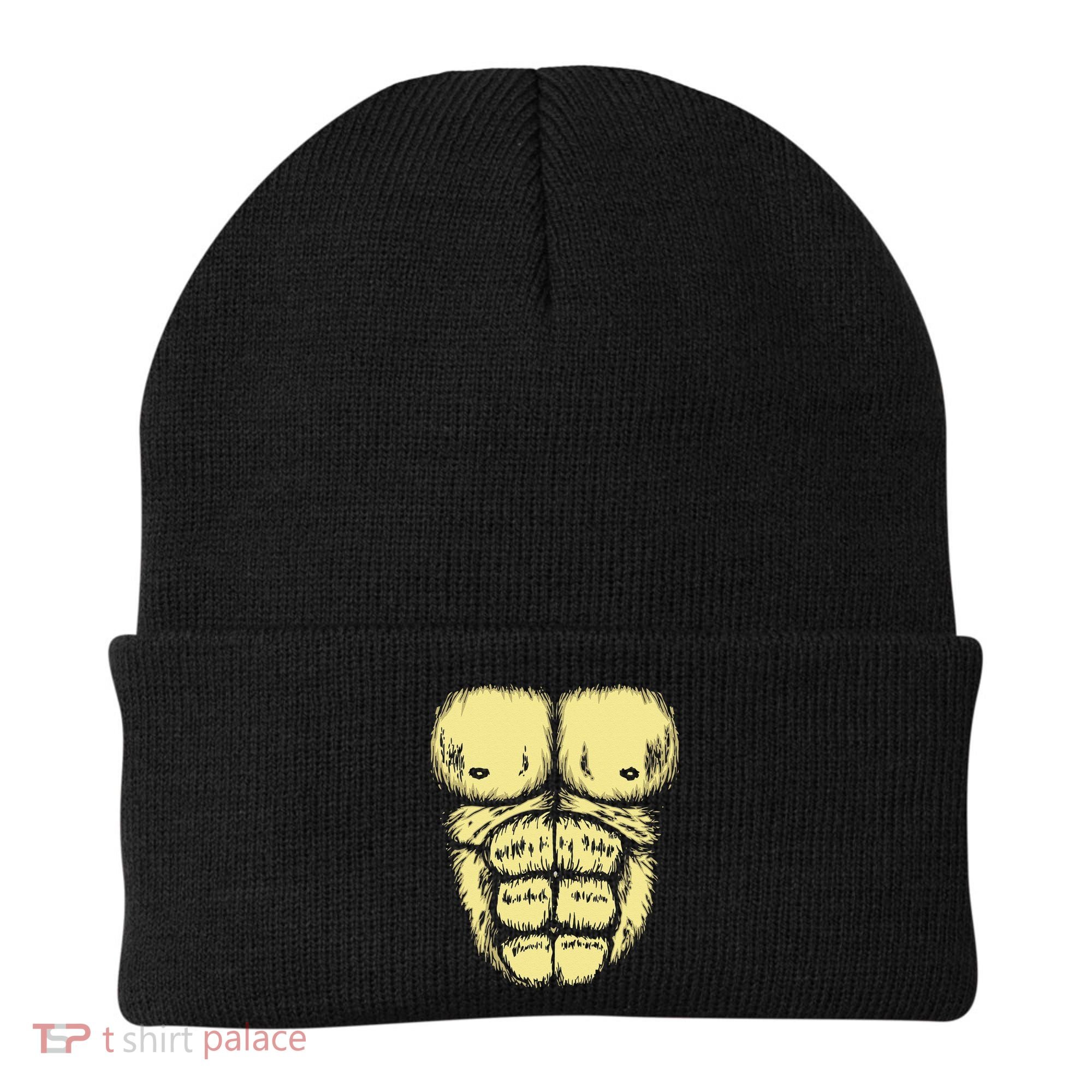 Abominable Bigfoot Gorilla Chest Halloween Gorilla Costume Day Beanie
