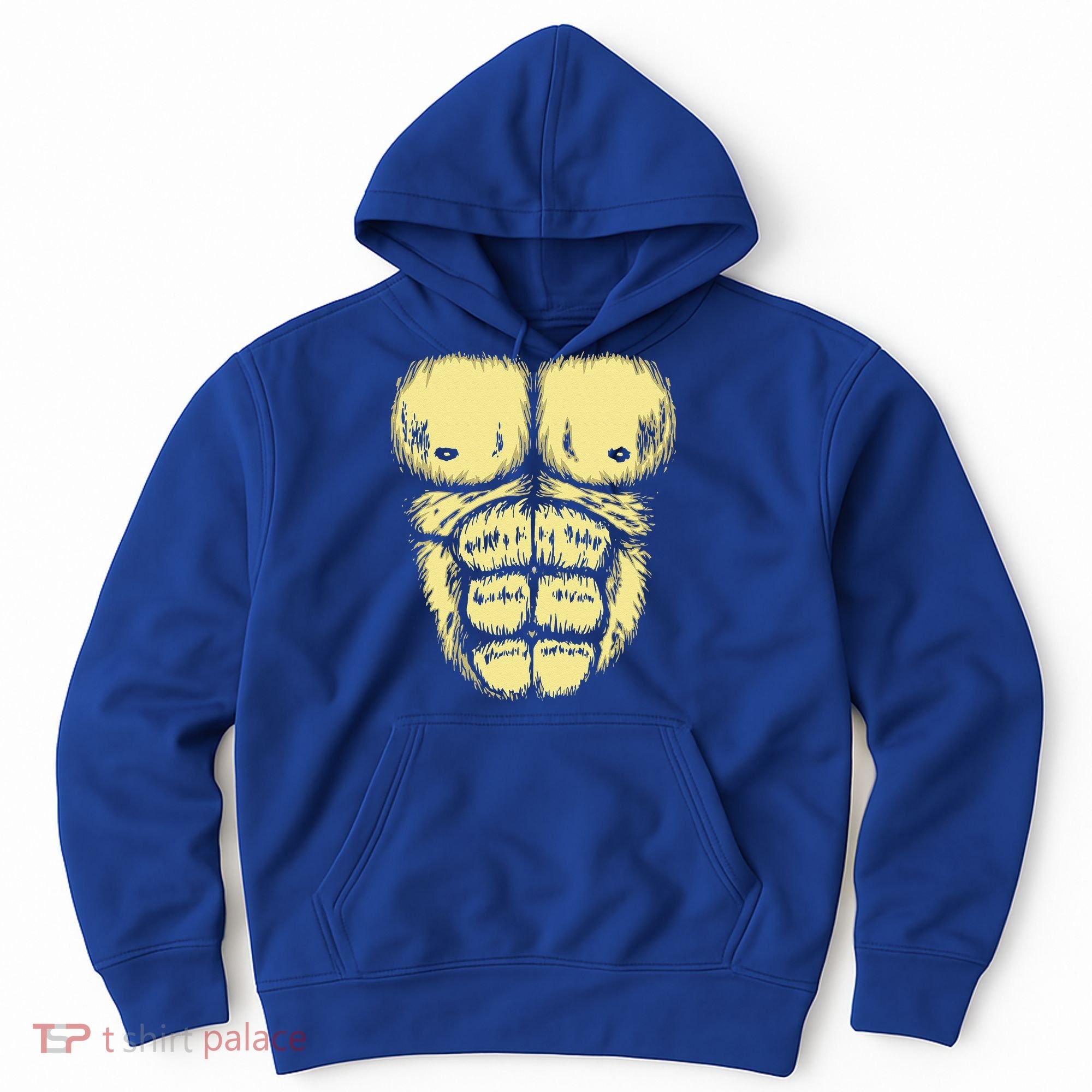 Abominable Bigfoot Gorilla Chest Halloween Gorilla Costume Day Hoodie
