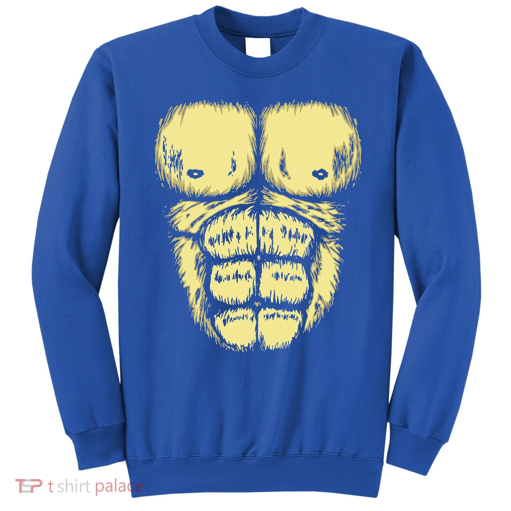 Abominable Bigfoot Gorilla Chest Halloween Gorilla Costume Day Sweatshirt