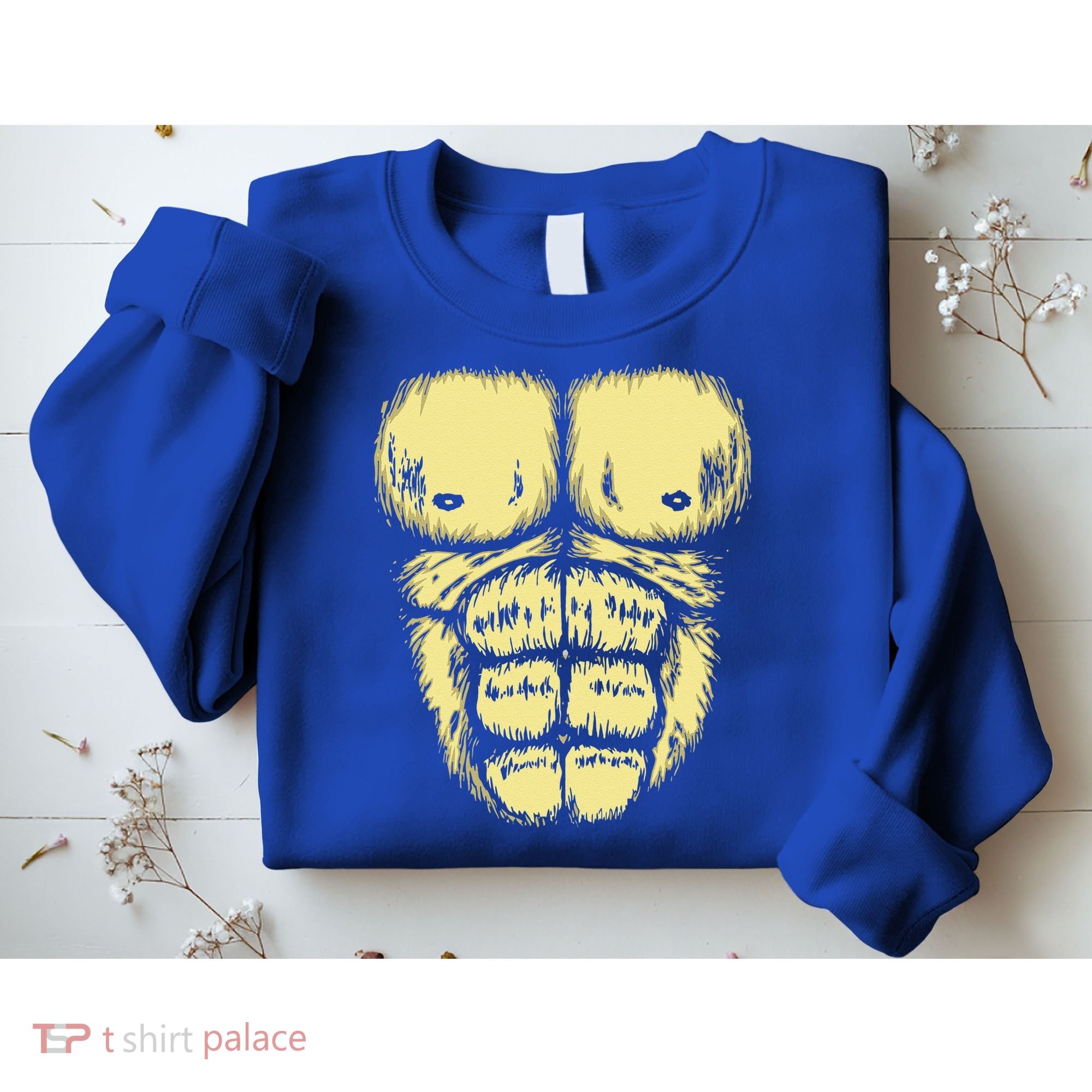 Abominable Bigfoot Gorilla Chest Halloween Gorilla Costume Day Sweatshirt