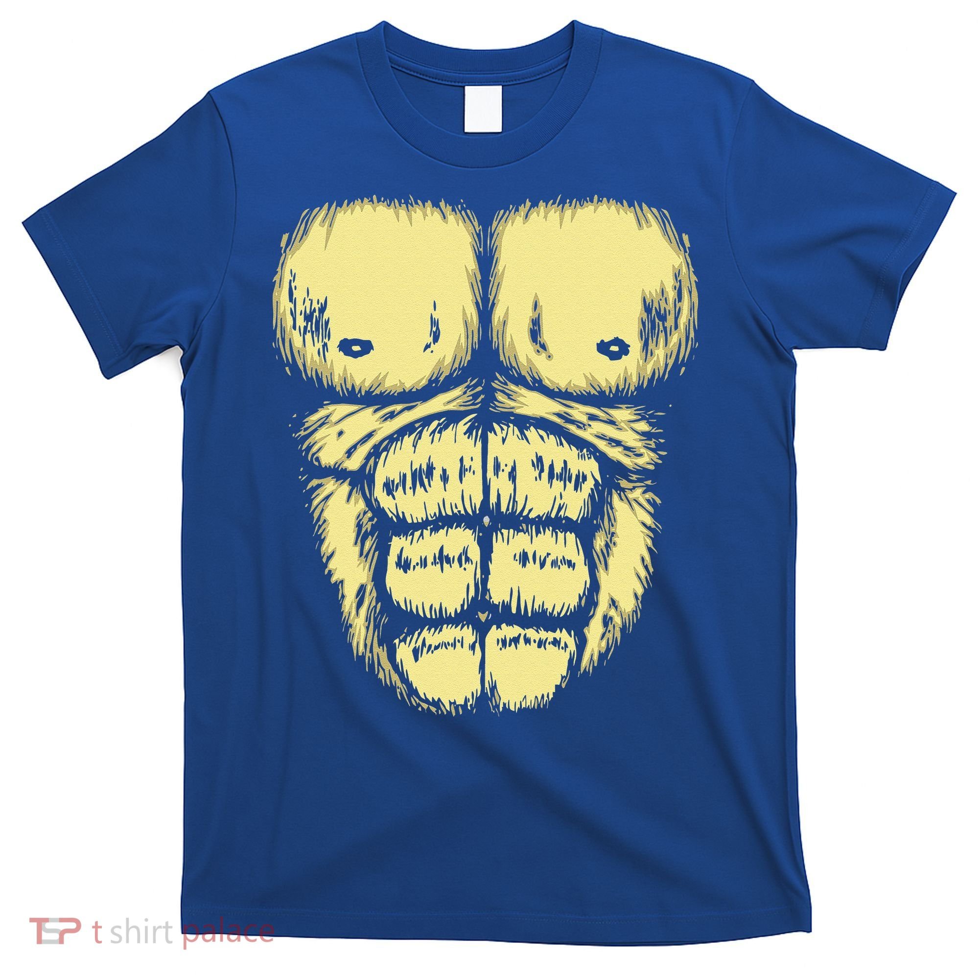 Abominable Bigfoot Gorilla Chest Halloween Gorilla Costume Day T-Shirt