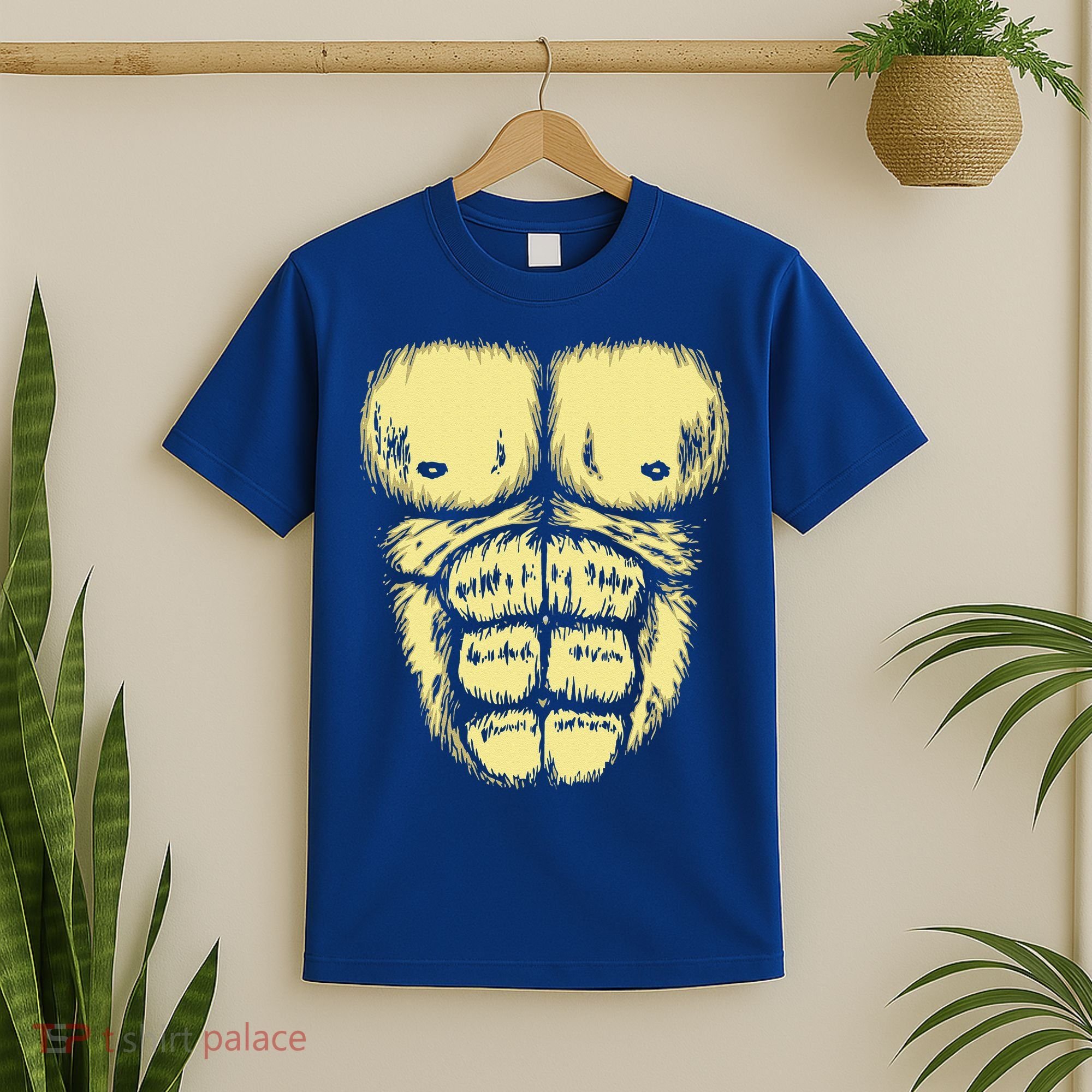 Abominable Bigfoot Gorilla Chest Halloween Gorilla Costume Day T-Shirt