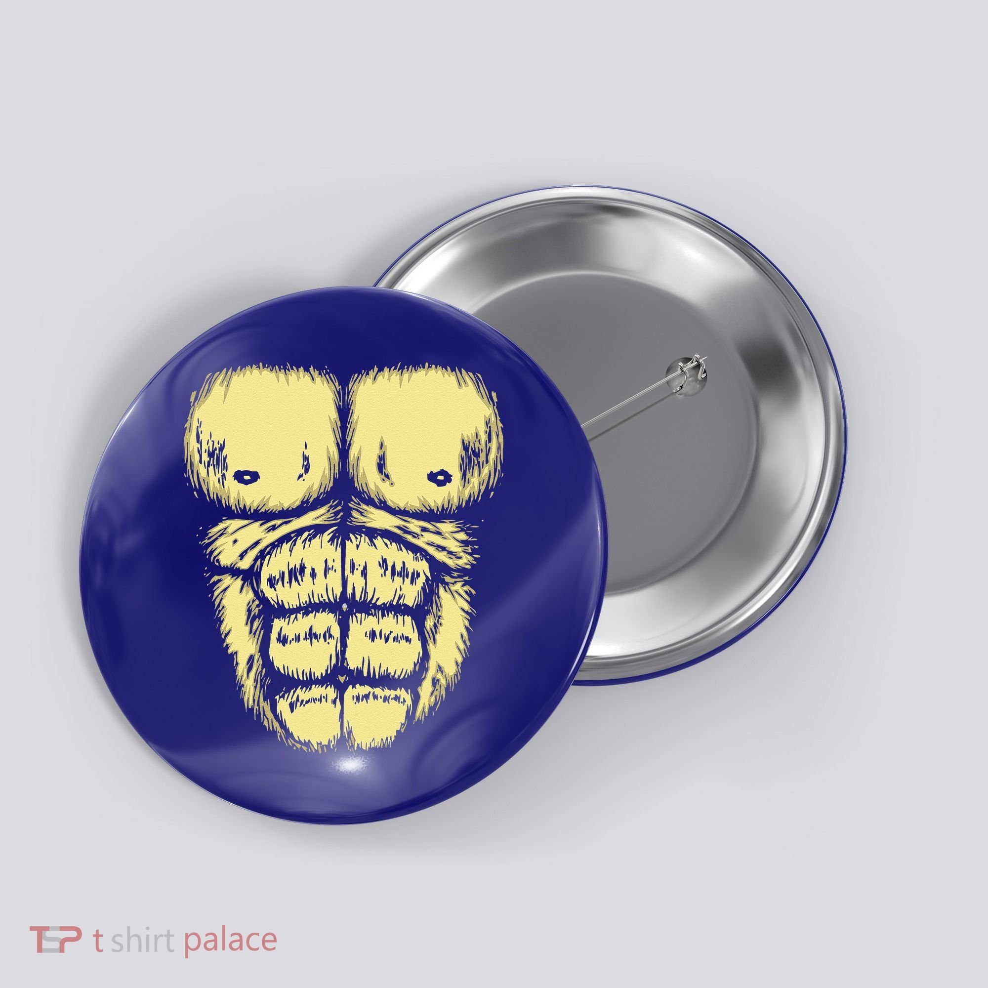 Abominable Bigfoot Gorilla Chest Halloween Gorilla Costume Day Button