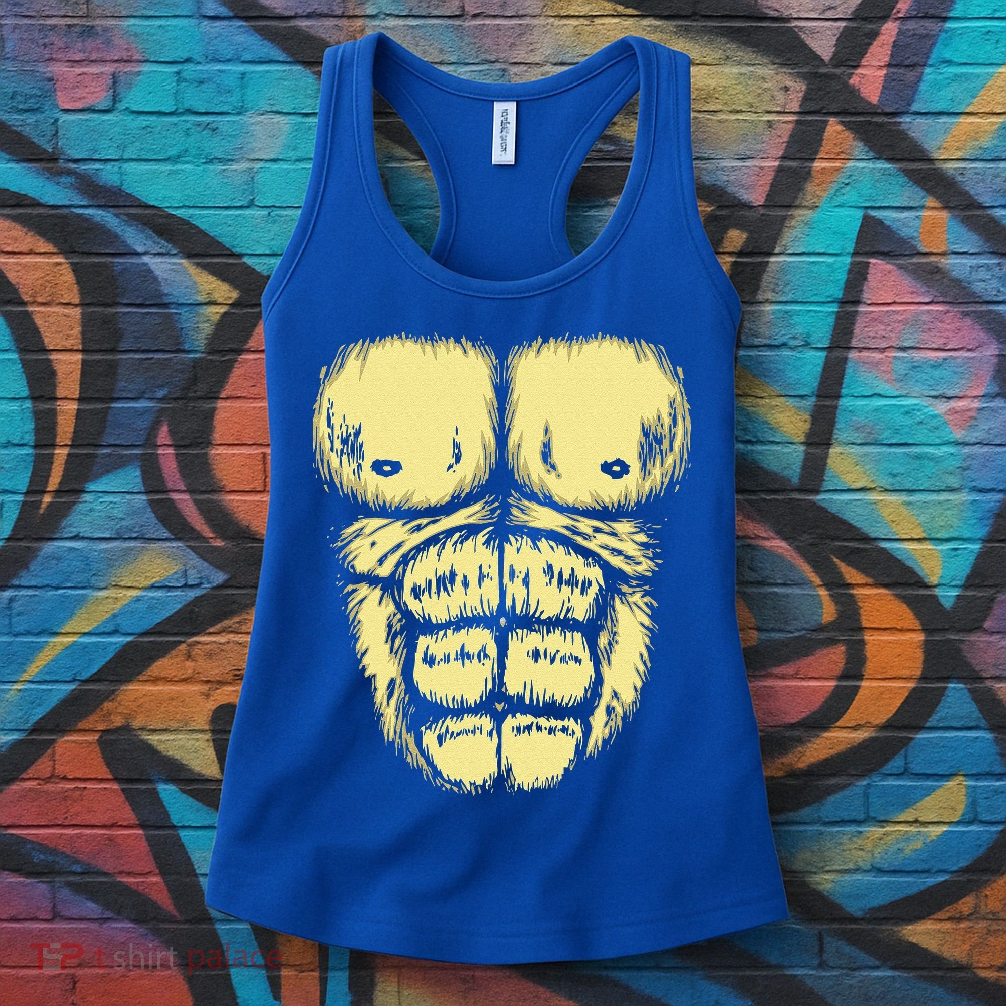 Abominable Bigfoot Gorilla Chest Halloween Gorilla Costume Day Women's Tank Top