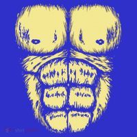 Abominable Bigfoot Gorilla Chest Halloween Gorilla Costume Day Baby Bodysuit thumb 2