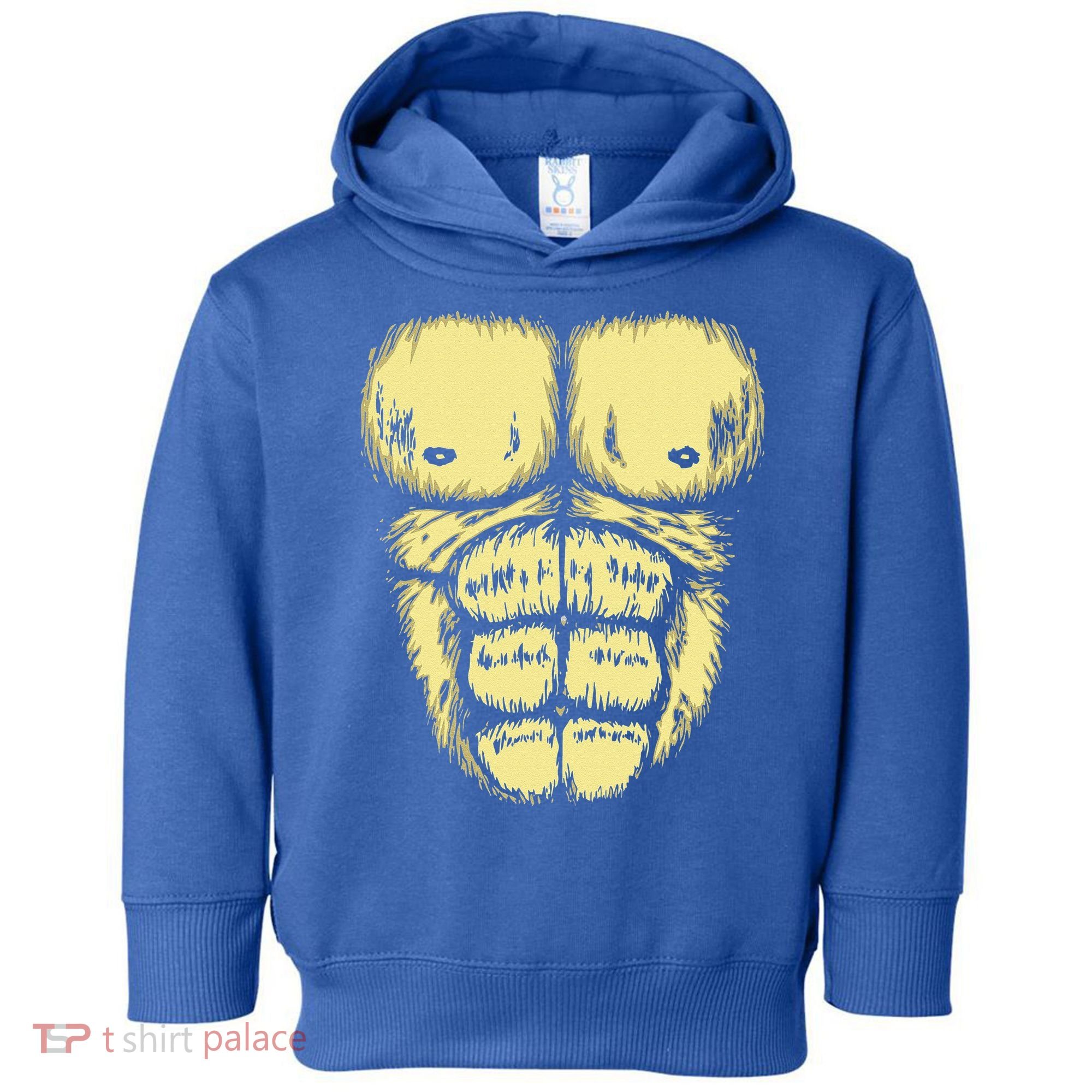 Abominable Bigfoot Gorilla Chest Halloween Gorilla Costume Day Toddler Hoodie