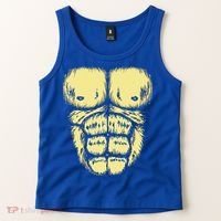 Abominable Bigfoot Gorilla Chest Halloween Gorilla Costume Day Tank Top thumb 2