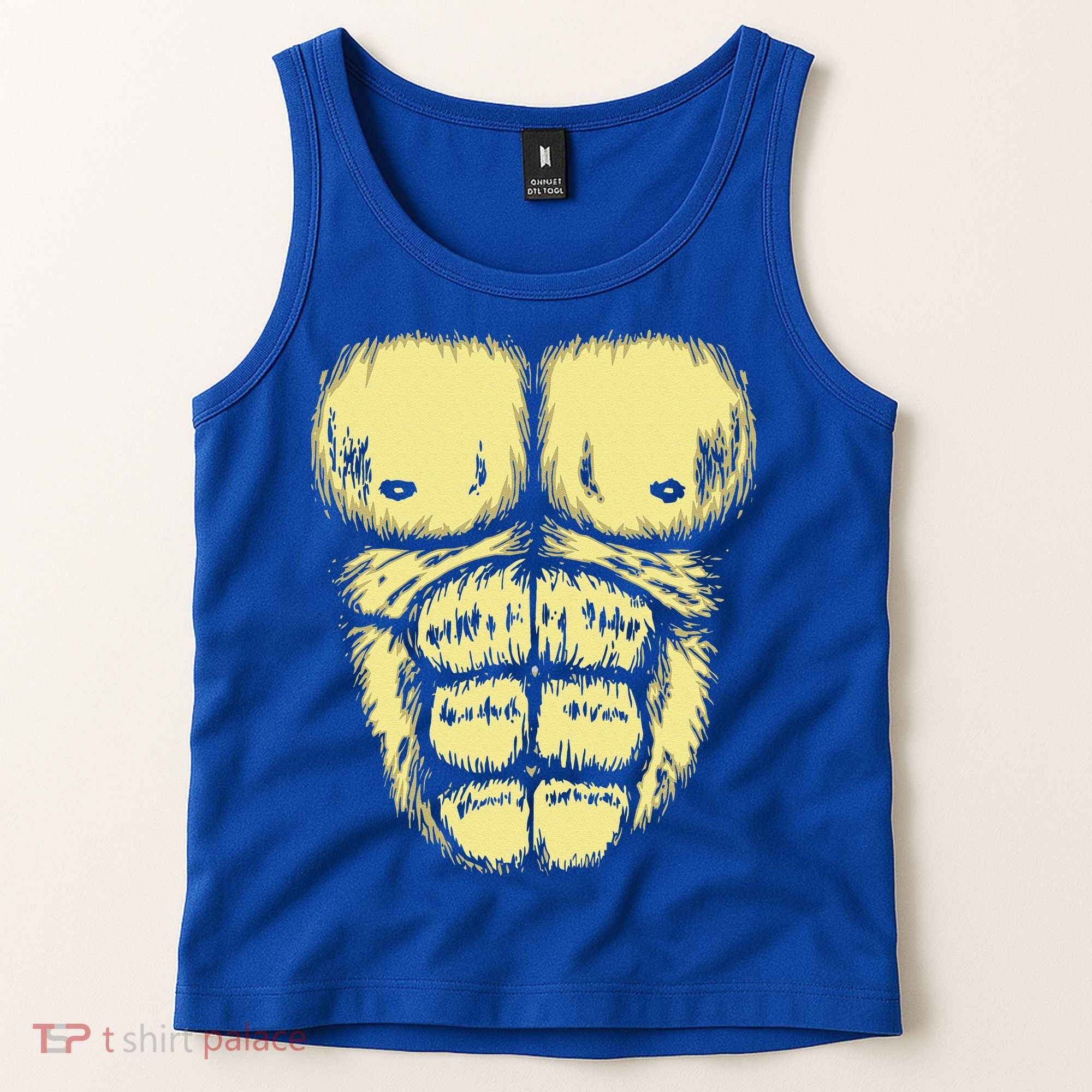 Abominable Bigfoot Gorilla Chest Halloween Gorilla Costume Day Tank Top