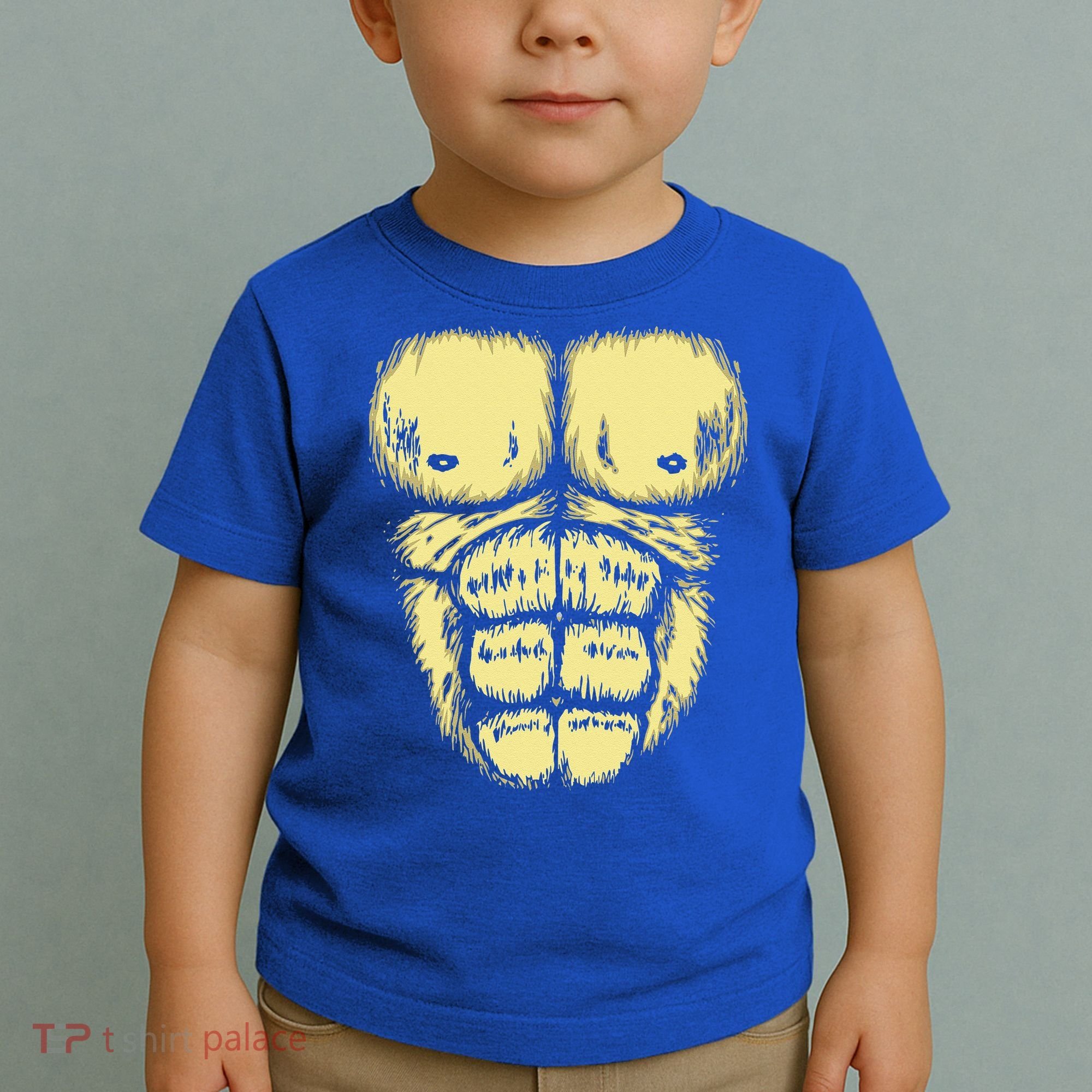 Abominable Bigfoot Gorilla Chest Halloween Gorilla Costume Day Toddler T-Shirt
