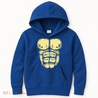 Abominable Bigfoot Gorilla Chest Halloween Gorilla Costume Day Kids Hoodie thumb 0
