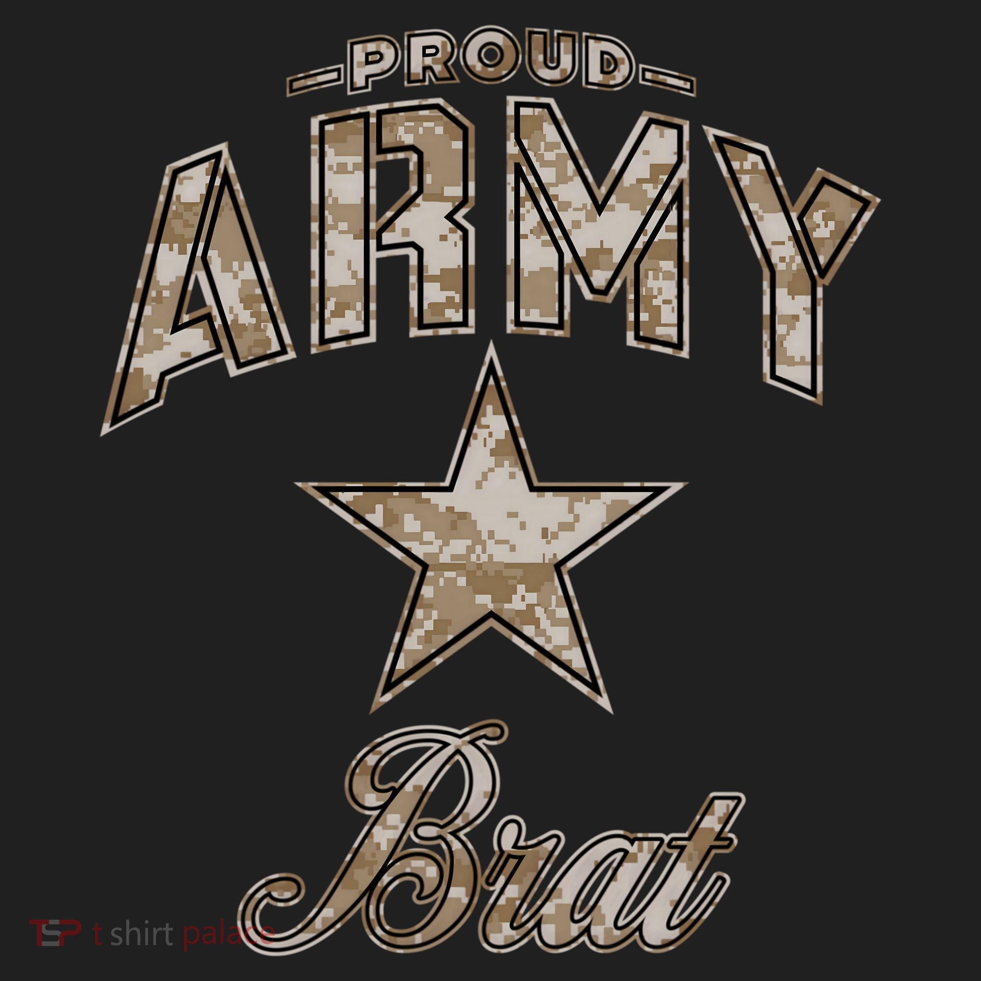 Army Brat Gift And (Camo) Women's Sweatshirt