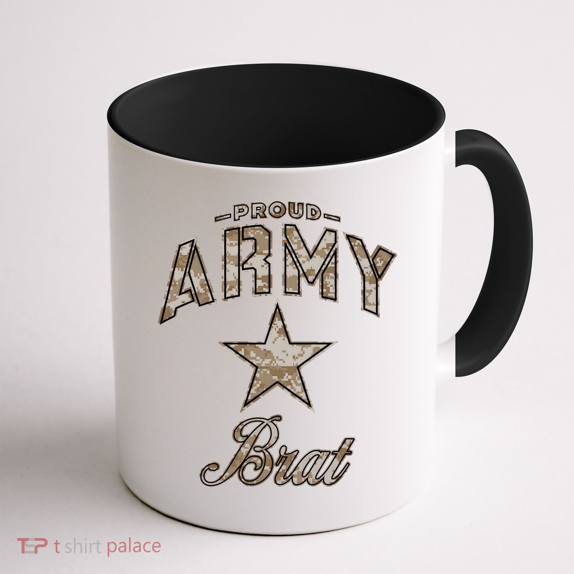 Army Brat Gift And (Camo) Coffee Mug