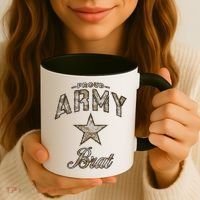 Army Brat Gift And (Camo) Coffee Mug thumb 3