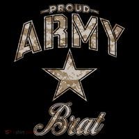 Army Brat Gift And (Camo) Women's Hoodie thumb 2