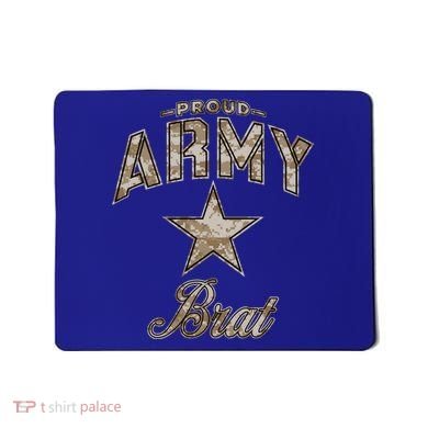 Army Brat Gift And (Camo) Mousepad