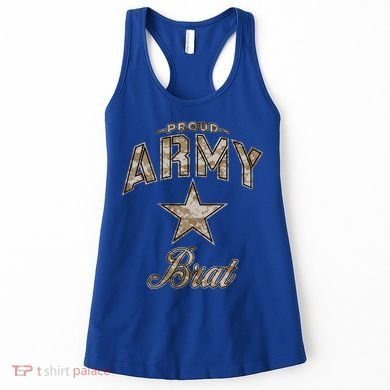 Army Brat Gift And (Camo) Women's Tank Top