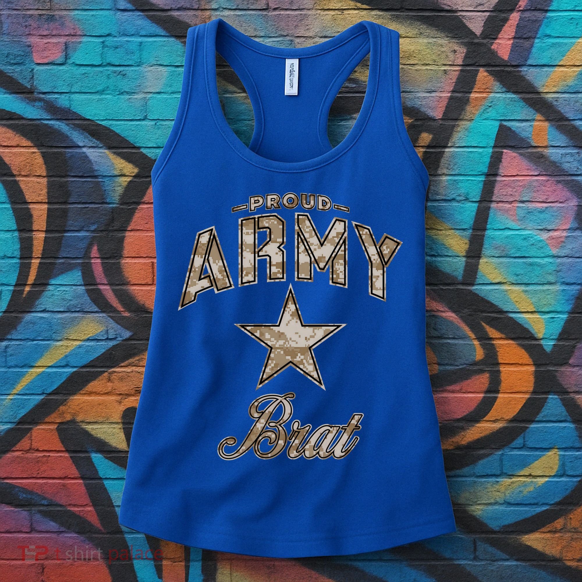 Army Brat Gift And (Camo) Women's Tank Top