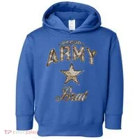 Army Brat Gift And (Camo) Toddler Hoodie thumb 0