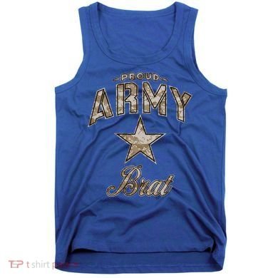 Army Brat Gift And (Camo) Tank Top