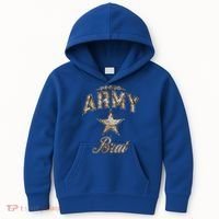 Army Brat Gift And (Camo) Kids Hoodie thumb 0