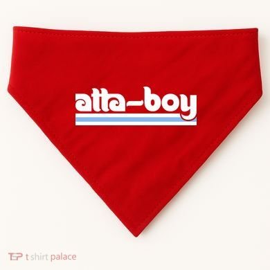 Atta Boy Harper Philly Red October Philadelphia Baseball USA-Made Doggie Bandana