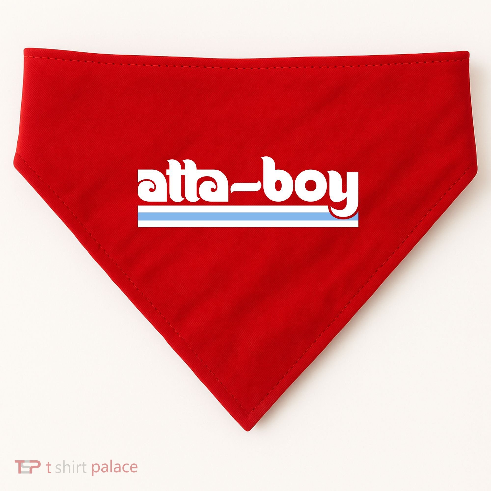 Atta Boy Harper Philly Red October Philadelphia Baseball USA-Made Doggie Bandana