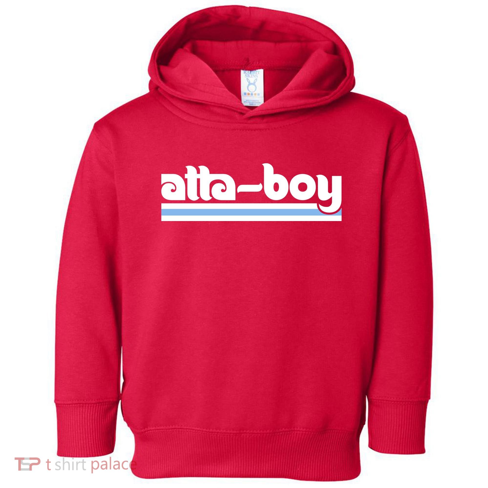 Atta Boy Harper Philly Red October Philadelphia Baseball Toddler Hoodie