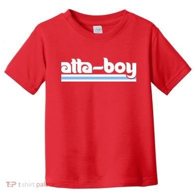 Atta Boy Harper Philly Red October Philadelphia Baseball Toddler T-Shirt