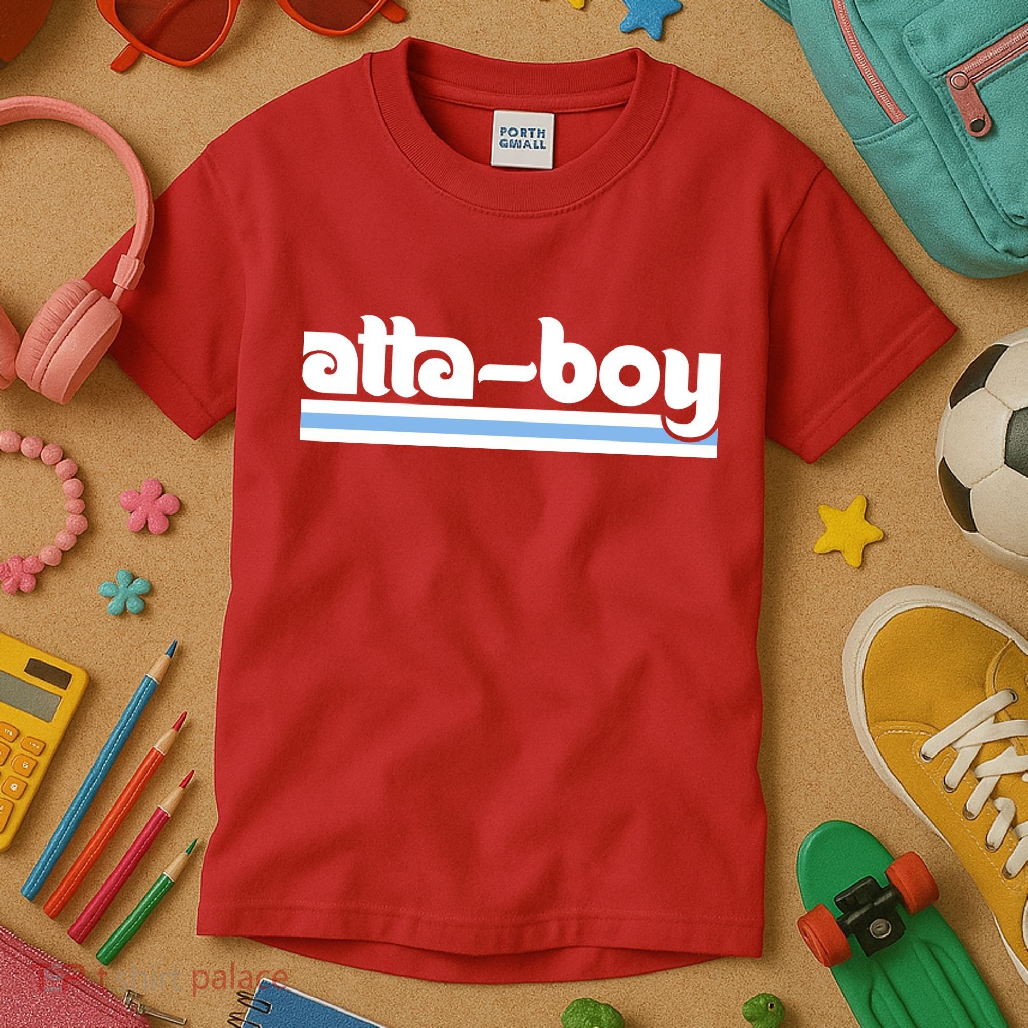 Atta Boy Harper Philly Red October Philadelphia Baseball Kids T-Shirt