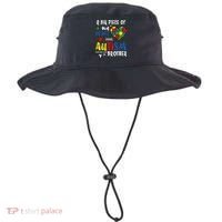 Autism Brother Heart Puzzle Autism Awareness Bucket Hat thumb 0