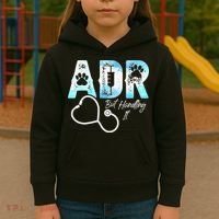 ADR But Handling It Funny Veterinary Kids Hoodie thumb 3