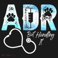 ADR But Handling It Funny Veterinary Tote Bag thumb 4
