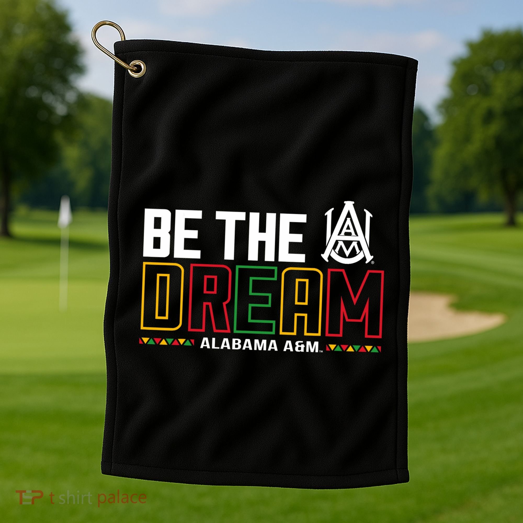 Alabama Bulldogs Hbcu Be The Dream Golf Towel