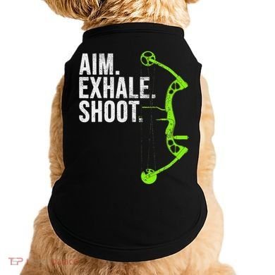 Archery Bow Hunting Aim Exhale Shoot Doggie Tank